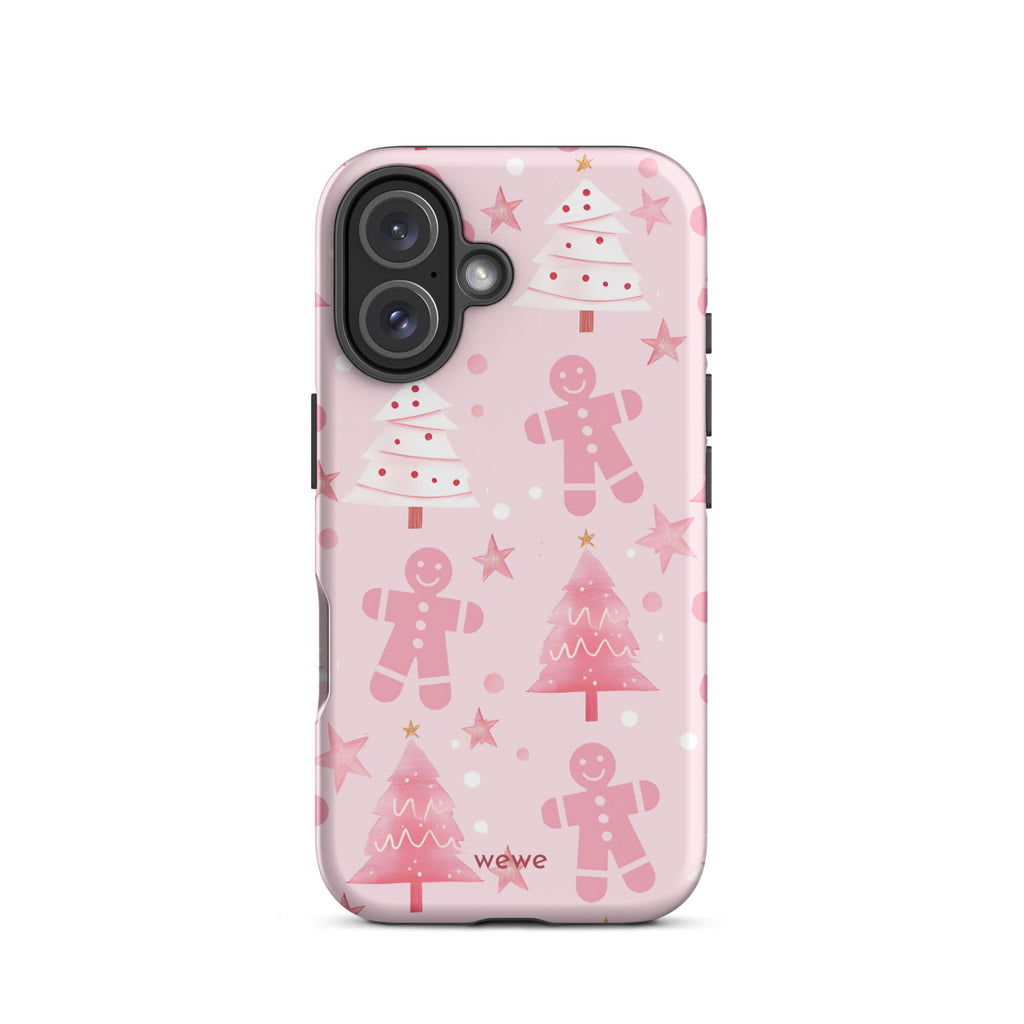 Custom warm gingerbread iphone case 16 cute and sweet design.