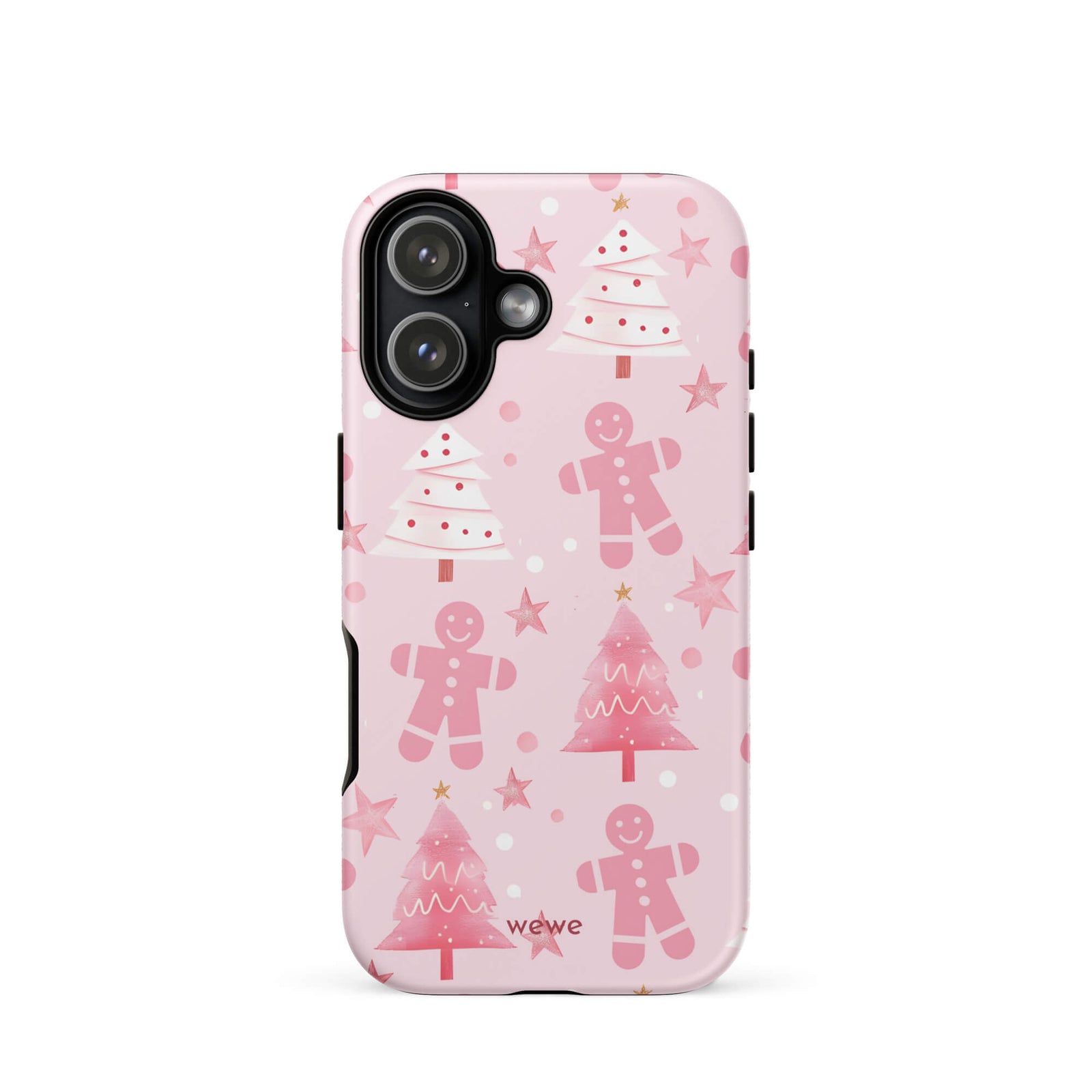Custom warm gingerbread iphone case 17 cute and sweet design.