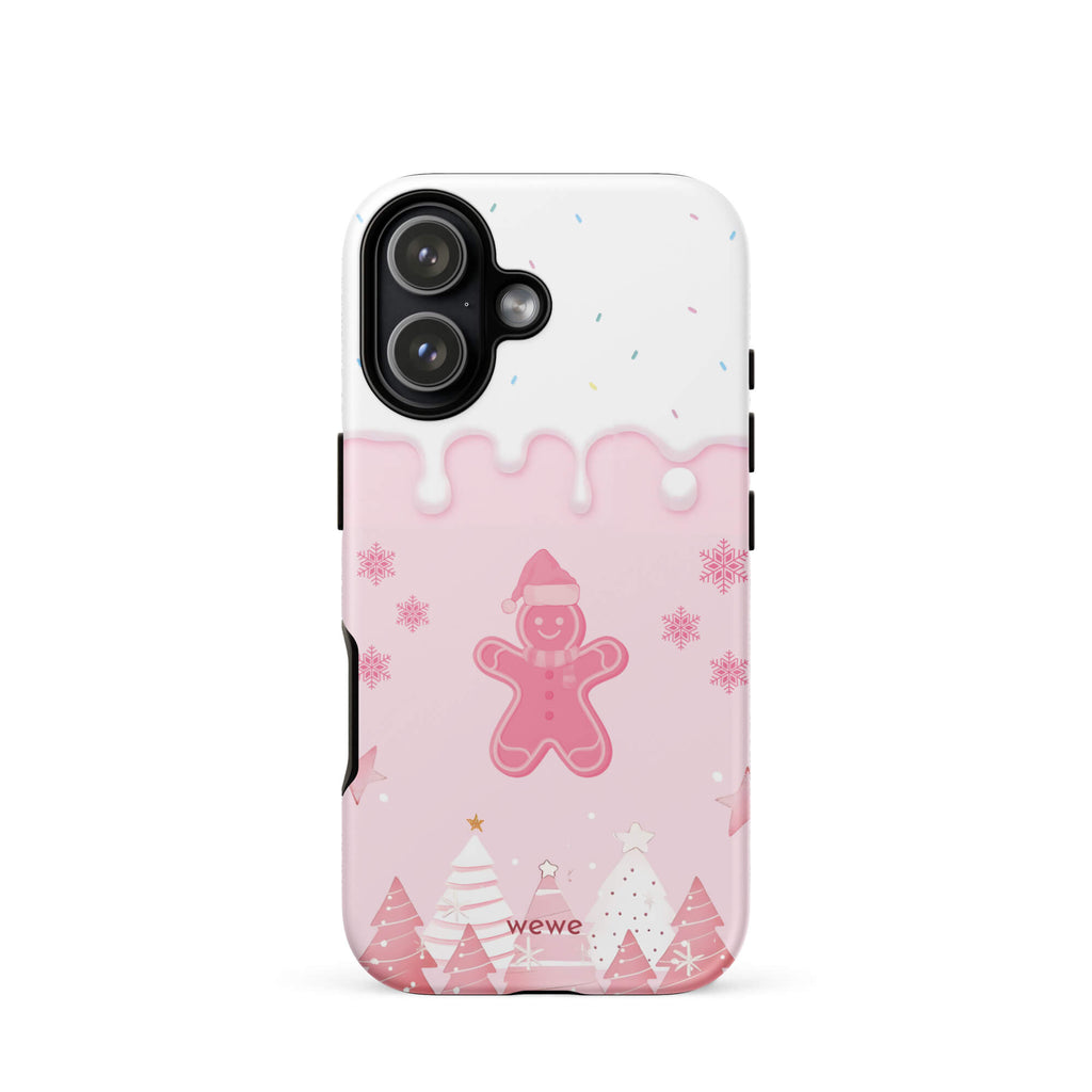 Custom gingerbread cookie iphone case 17 playful gift.