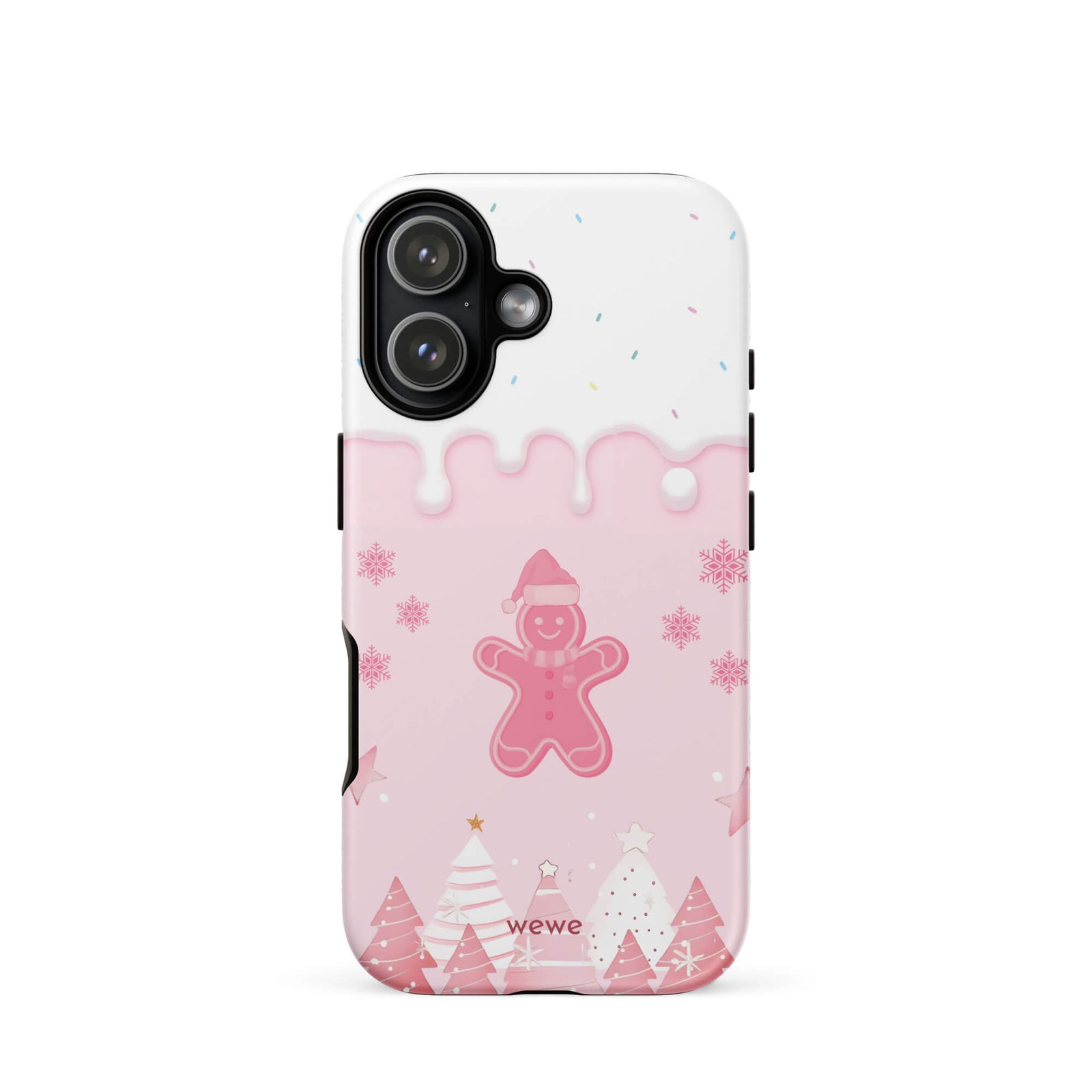 Custom gingerbread cookie iphone case 17 playful gift.