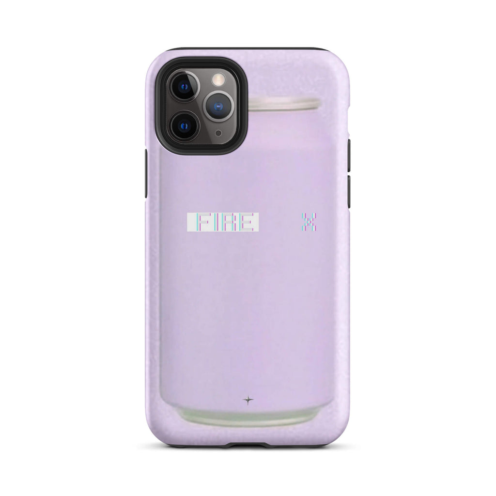 Air Mood blue tough iPhone case 11 pro minimal aesthetic soft pastel clean design case