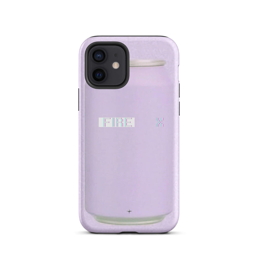 Air Mood blue tough iPhone case 12 minimal aesthetic soft pastel clean design case