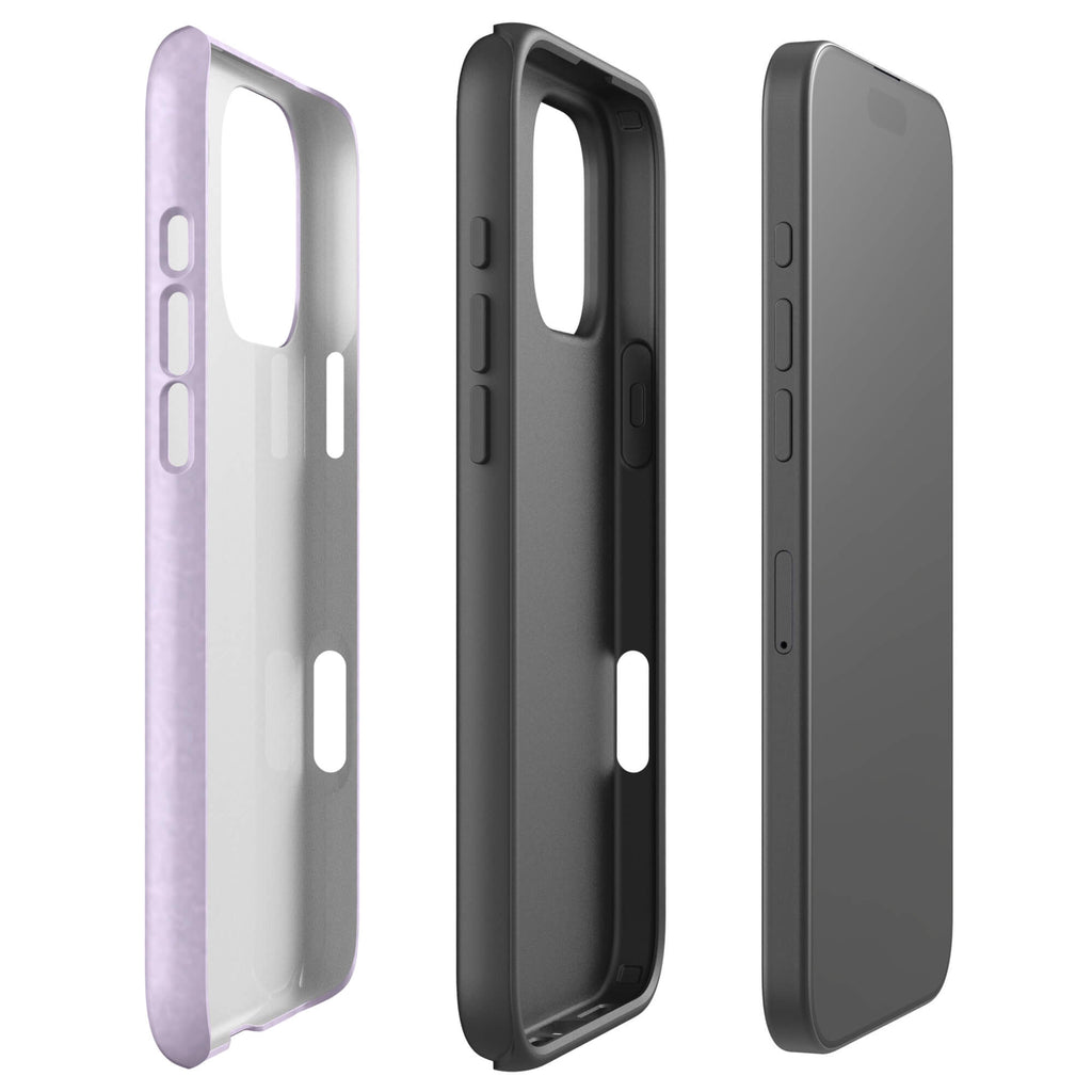 Air Mood blue tough iPhone case 16 pro max minimal aesthetic wireless charging compatible