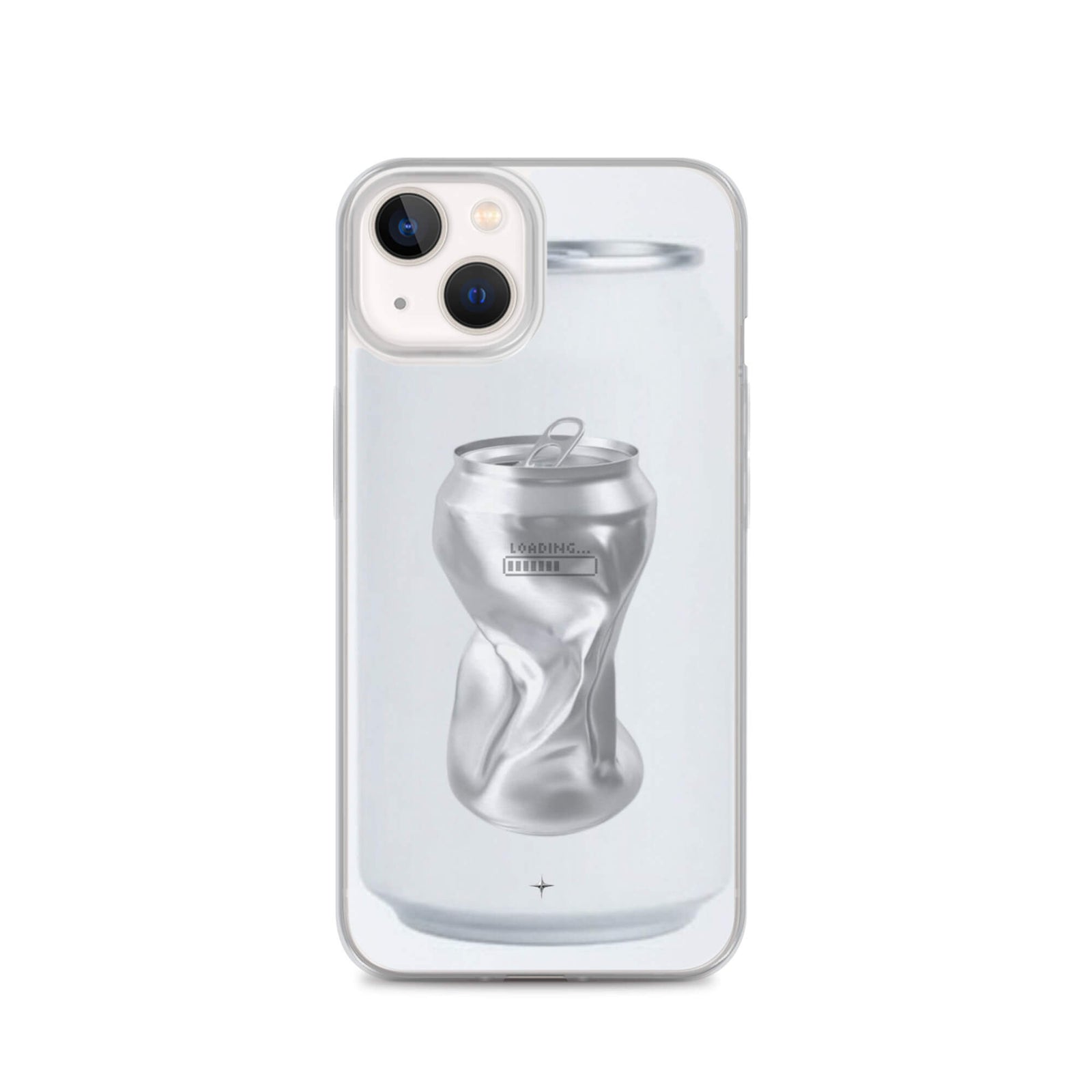 Air Structure white clear iphone 13 case minimal design lightweight aesthetic clean case