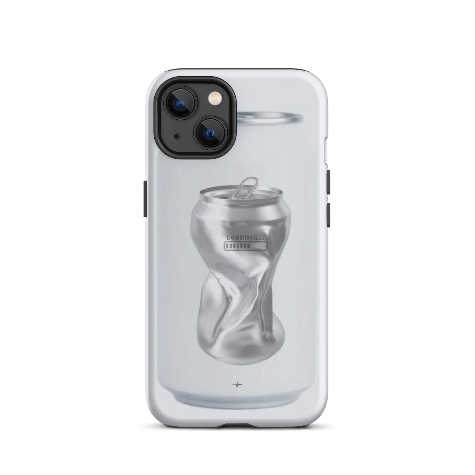 Air Structure white tough iphone 13 case minimal design lightweight aesthetic clean case