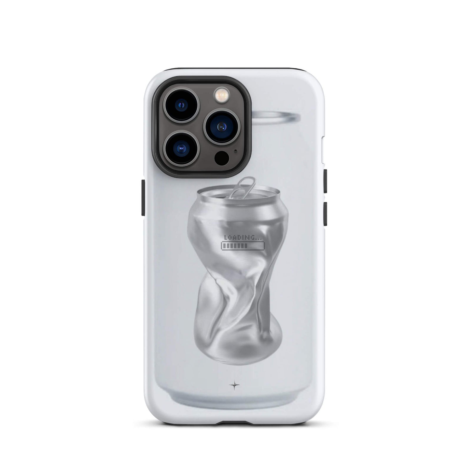 Air Structure white tough iphone 13 pro case minimal design lightweight aesthetic clean case