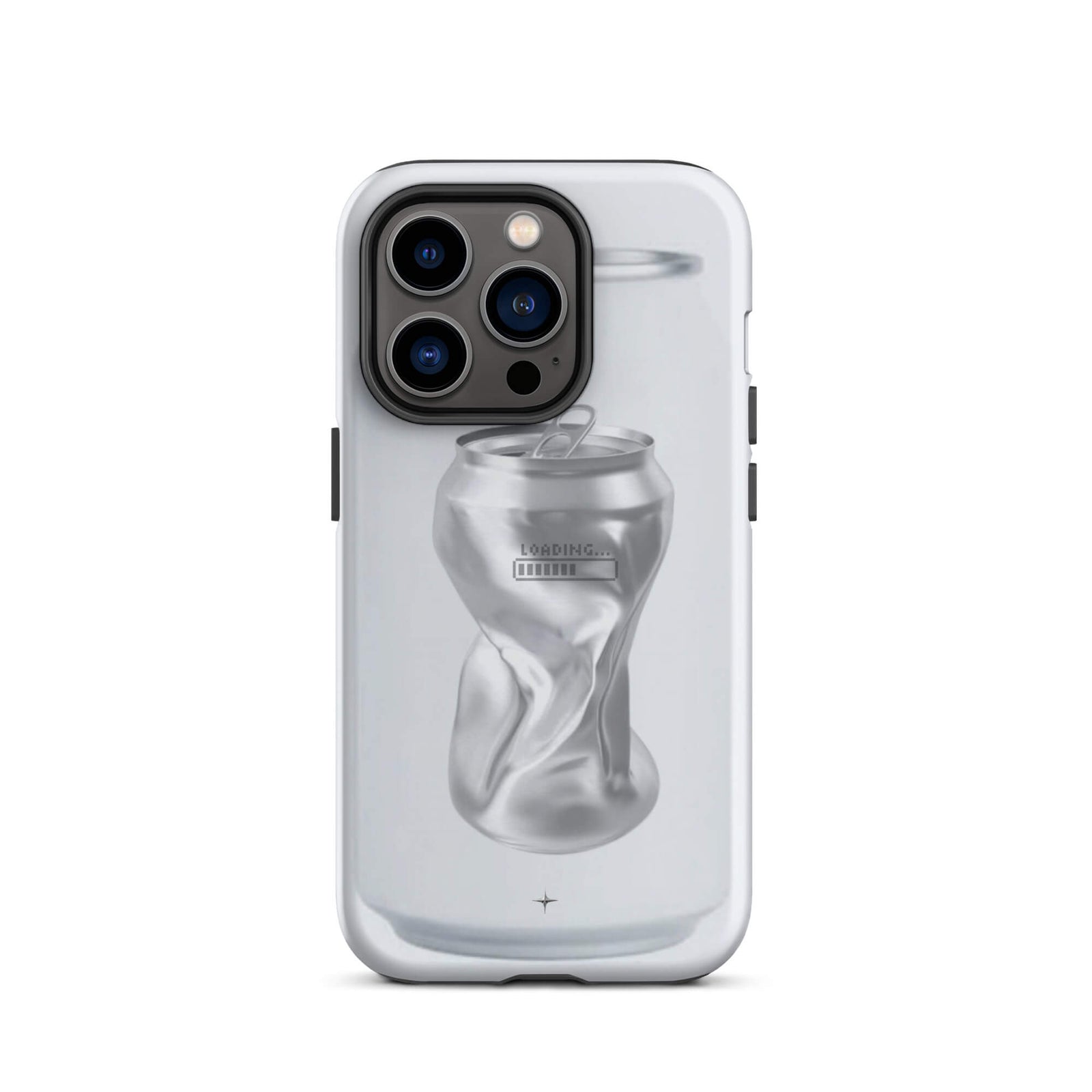Air Structure white tough iphone 14 pro case minimal design lightweight aesthetic clean case
