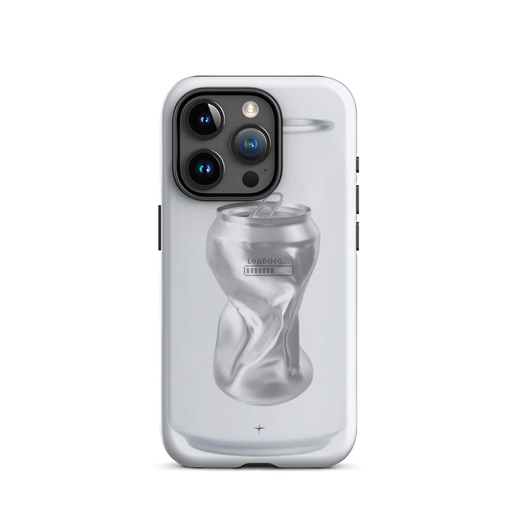 Air Structure white tough iphone 15 pro case minimal design lightweight aesthetic clean case