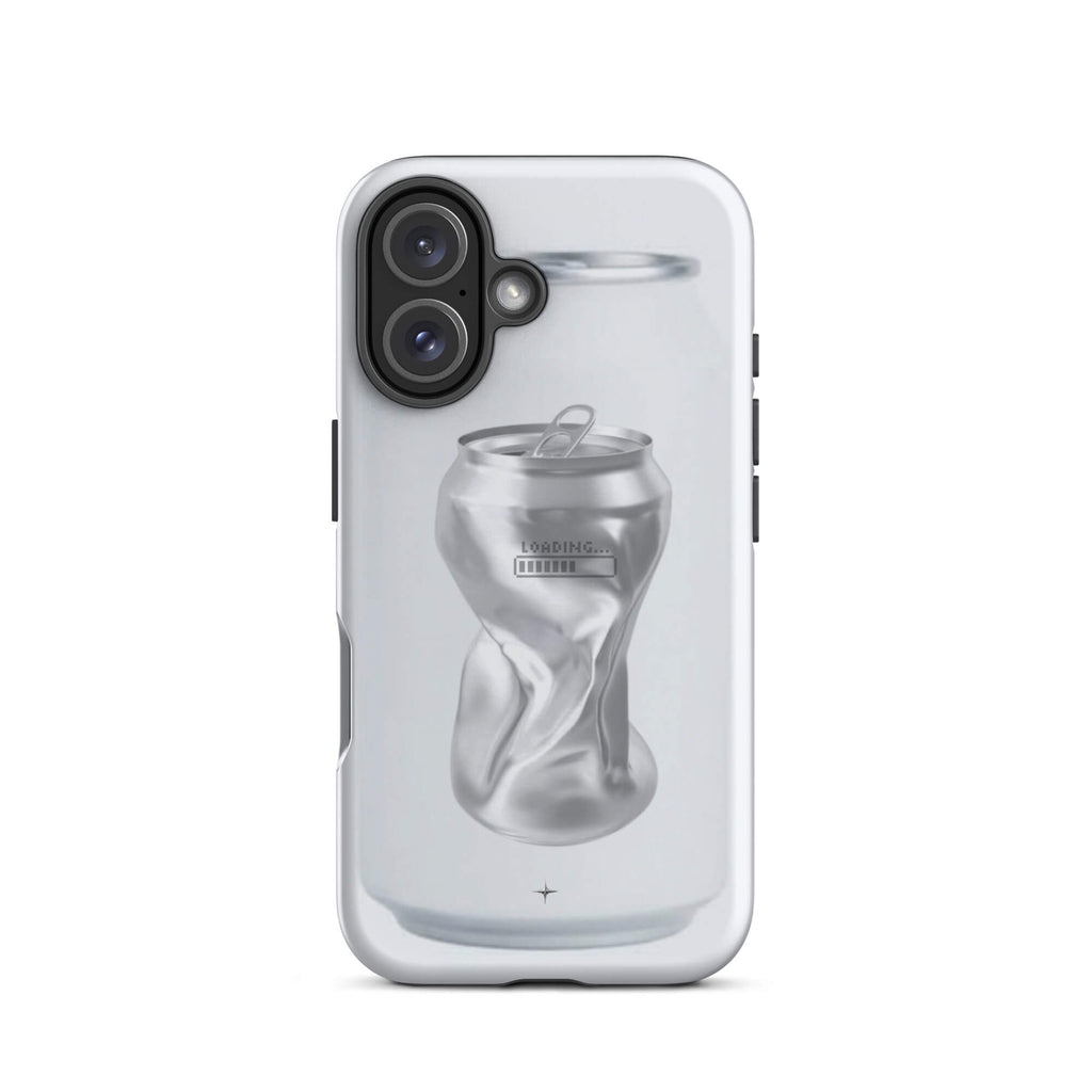 Air Structure white tough iphone 16 case minimal design lightweight aesthetic clean case