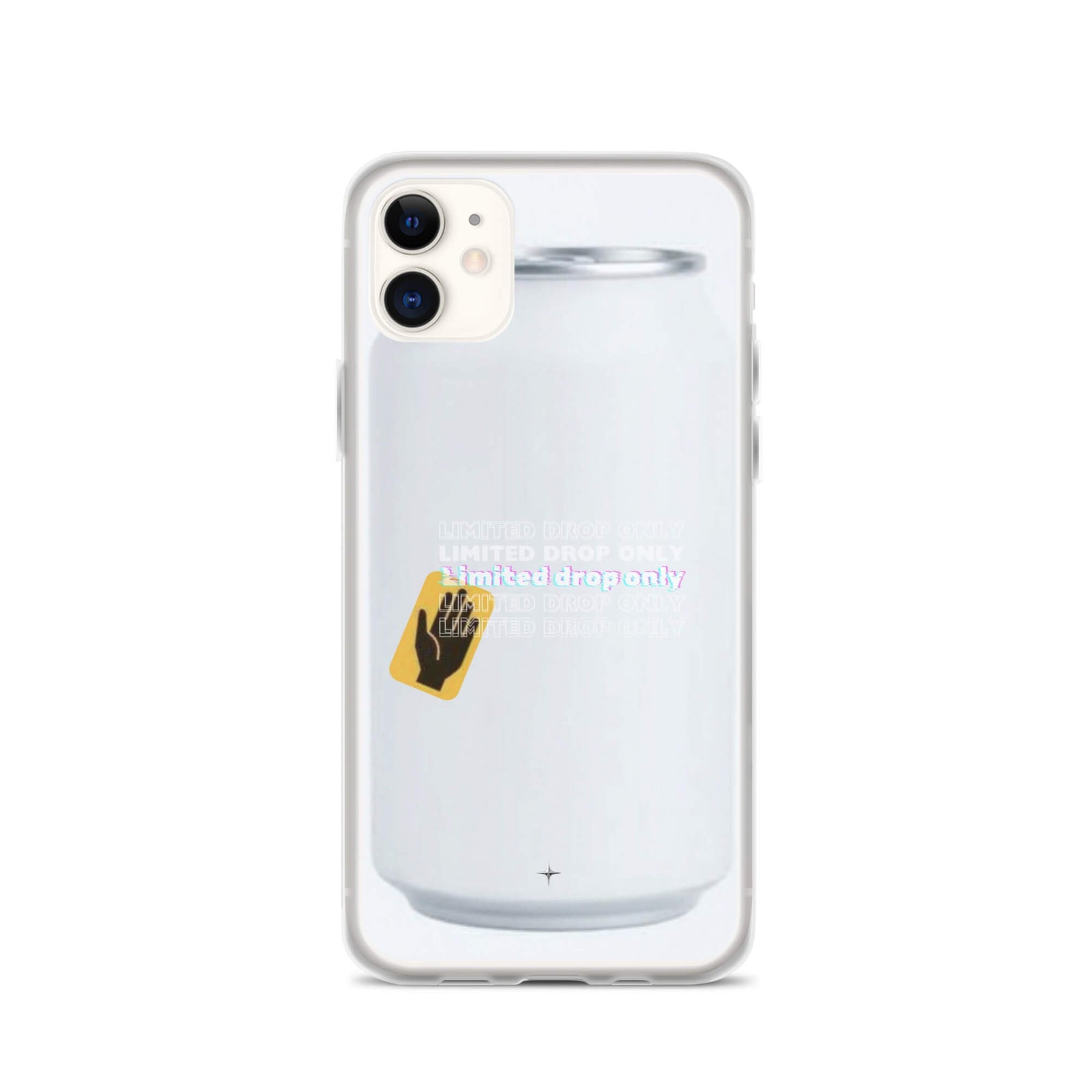 Balance Line white clear iphone 11 geometric minimal design clean line aesthetic case
