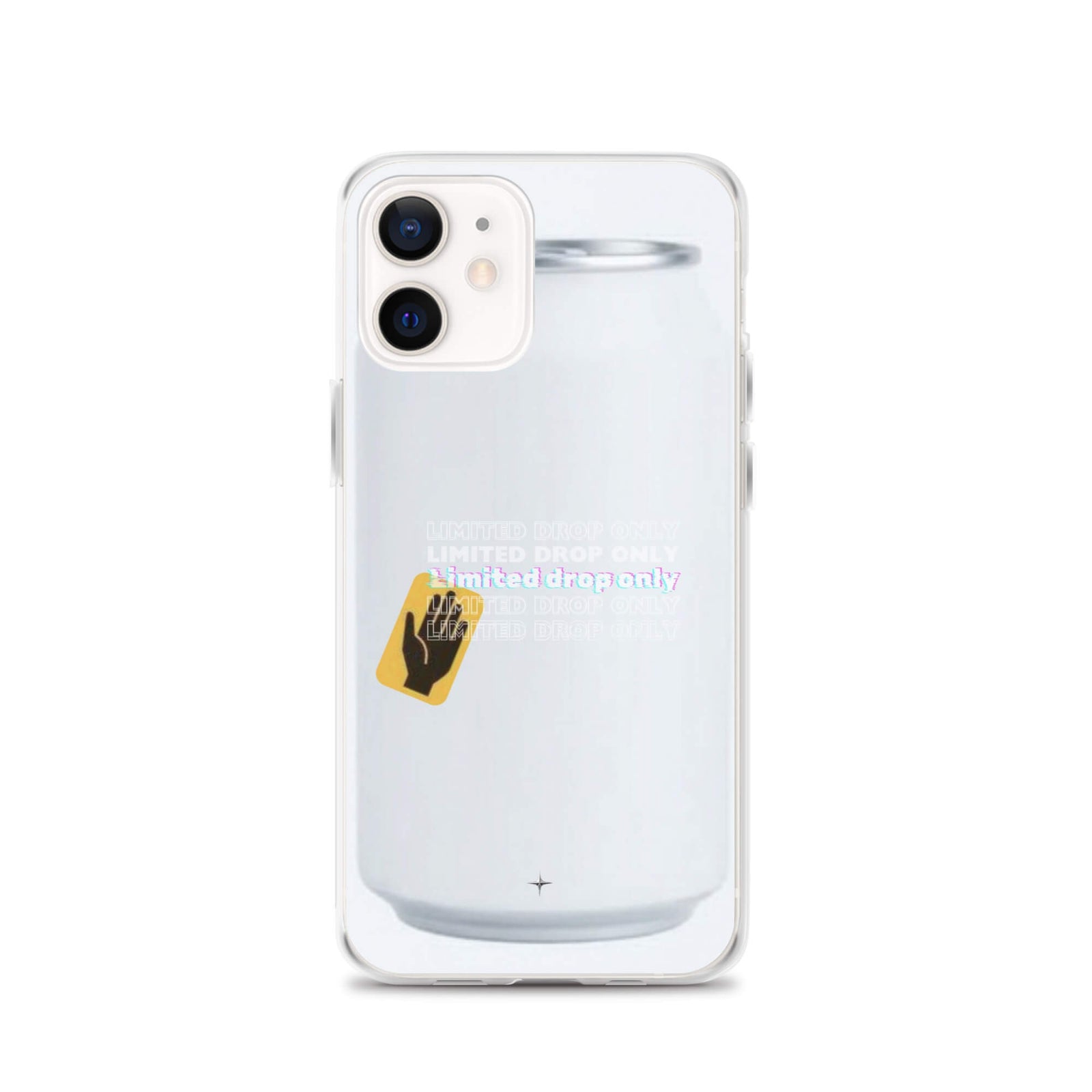 Balance Line white clear iphone 12 geometric minimal design clean line aesthetic case