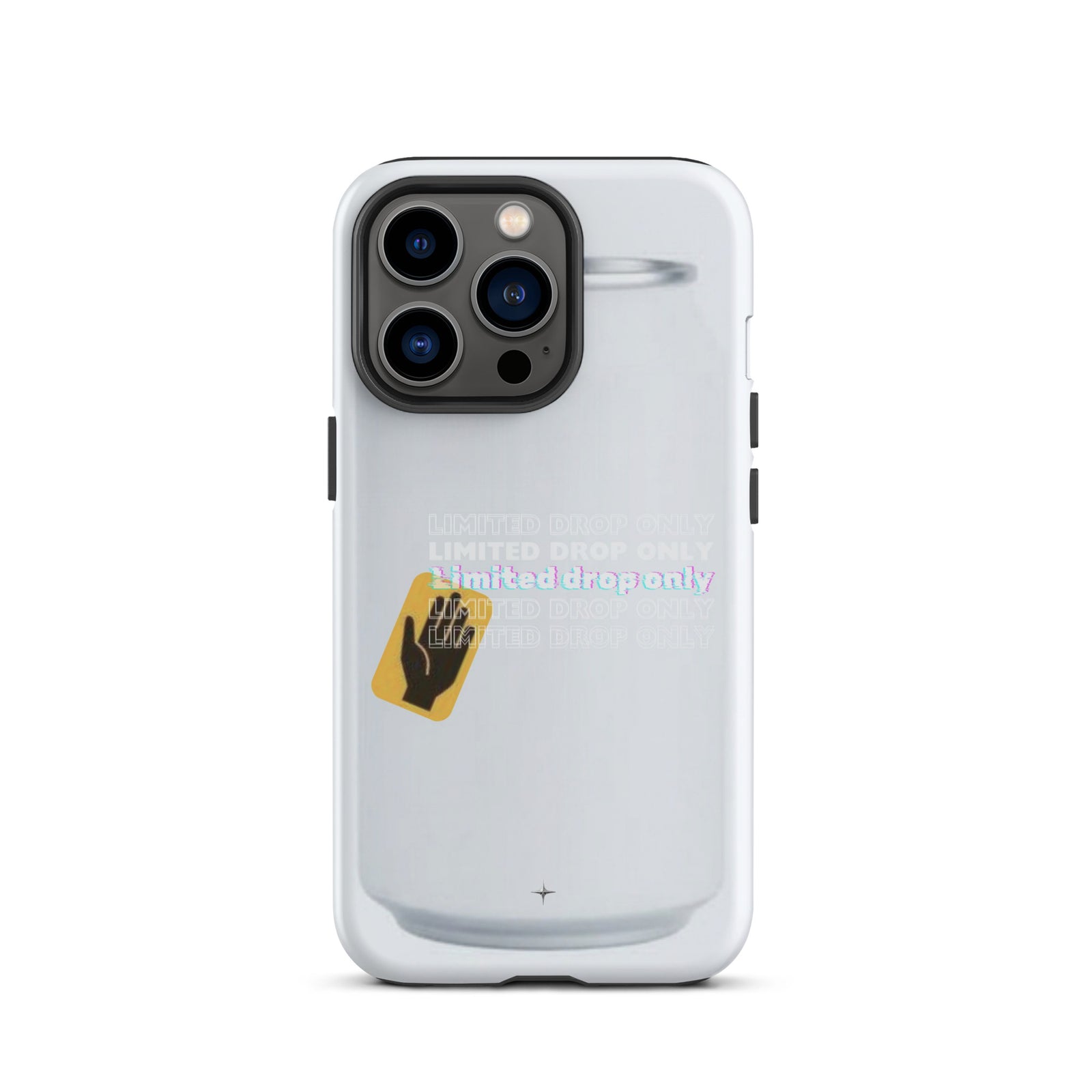 Balance Line white tough iphone 13 pro geometric minimal design clean line aesthetic case