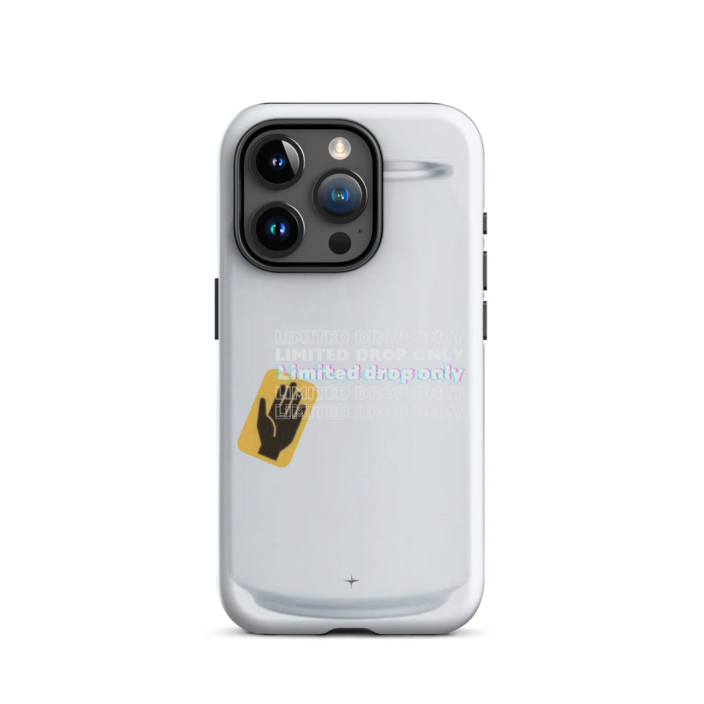 Balance Line white tough iphone 15 pro geometric minimal design clean line aesthetic case