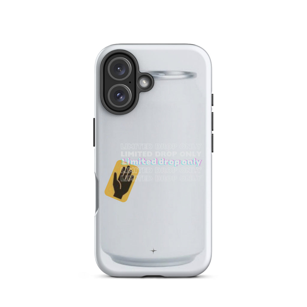 Balance Line white tough iphone 17 pro max case geometric minimal design clean line aesthetic case