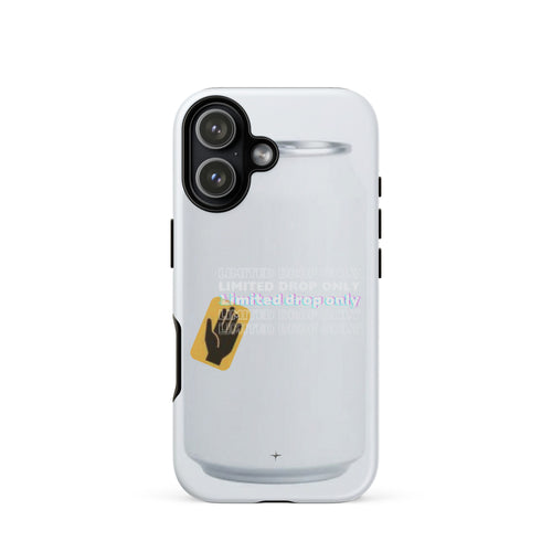 Balance Line white tough iphone 17 case geometric minimal design clean line aesthetic case