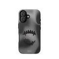 Custom void black iPhone case 17 black aesthetic design.