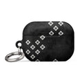 Custom black lace AirPods case pro gen2 vintage romantic style.