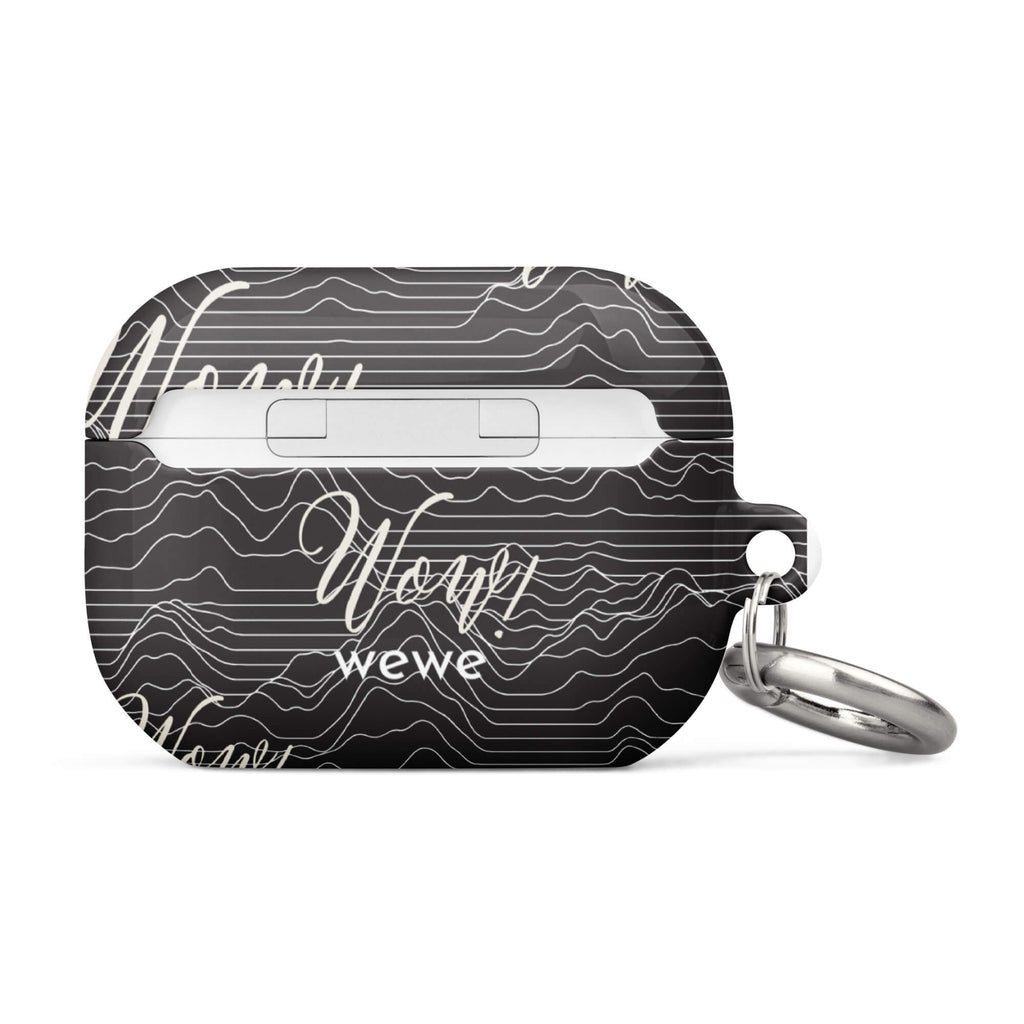Custom wow AirPods case pro gen2 fun aesthetic design.