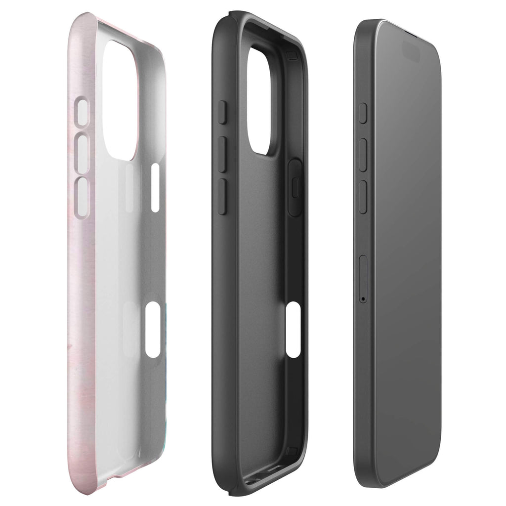 Custom tropical paradise iphone case 16 pro max slim fit.