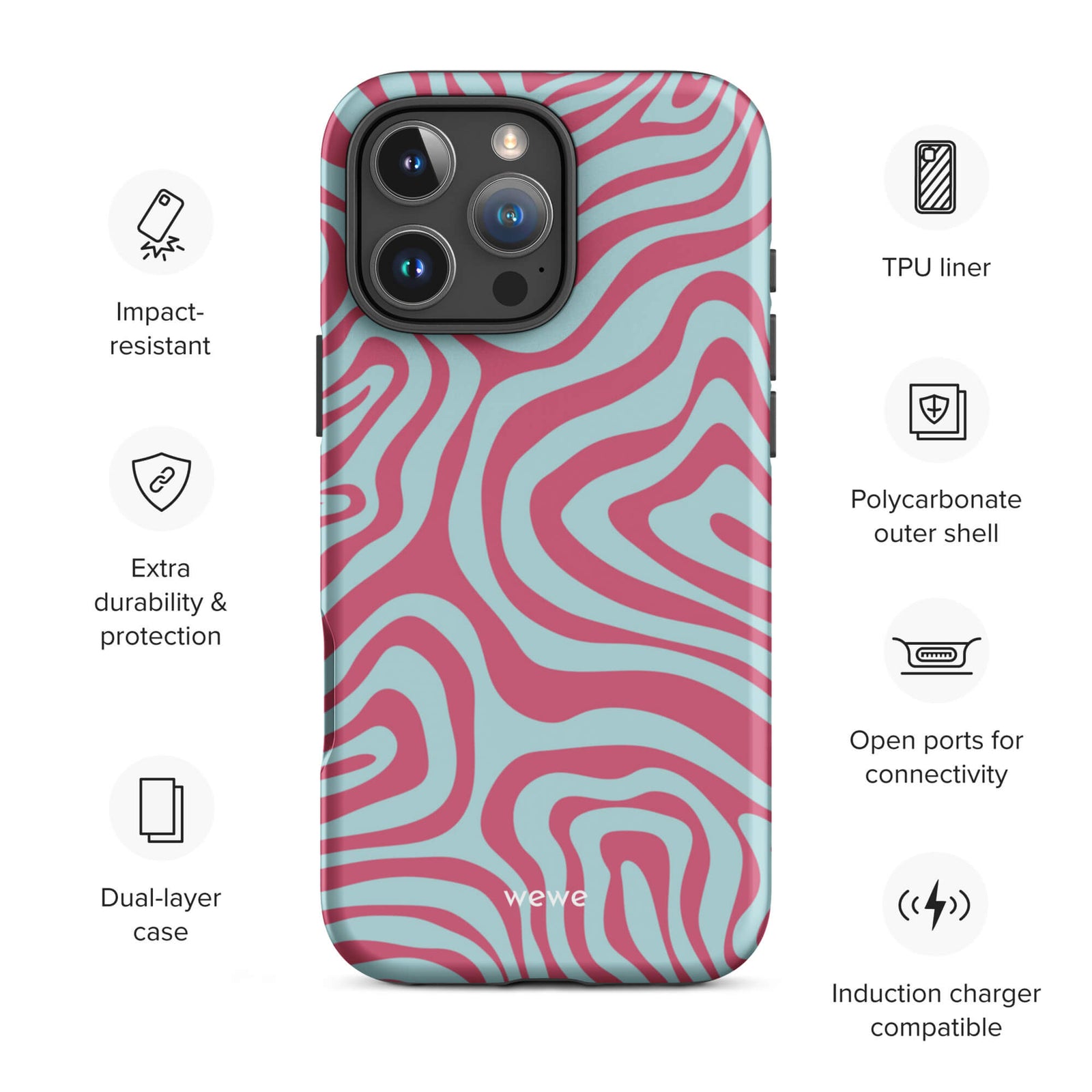 Custom soft roast iphone case 16 pro max scratch-resistant.