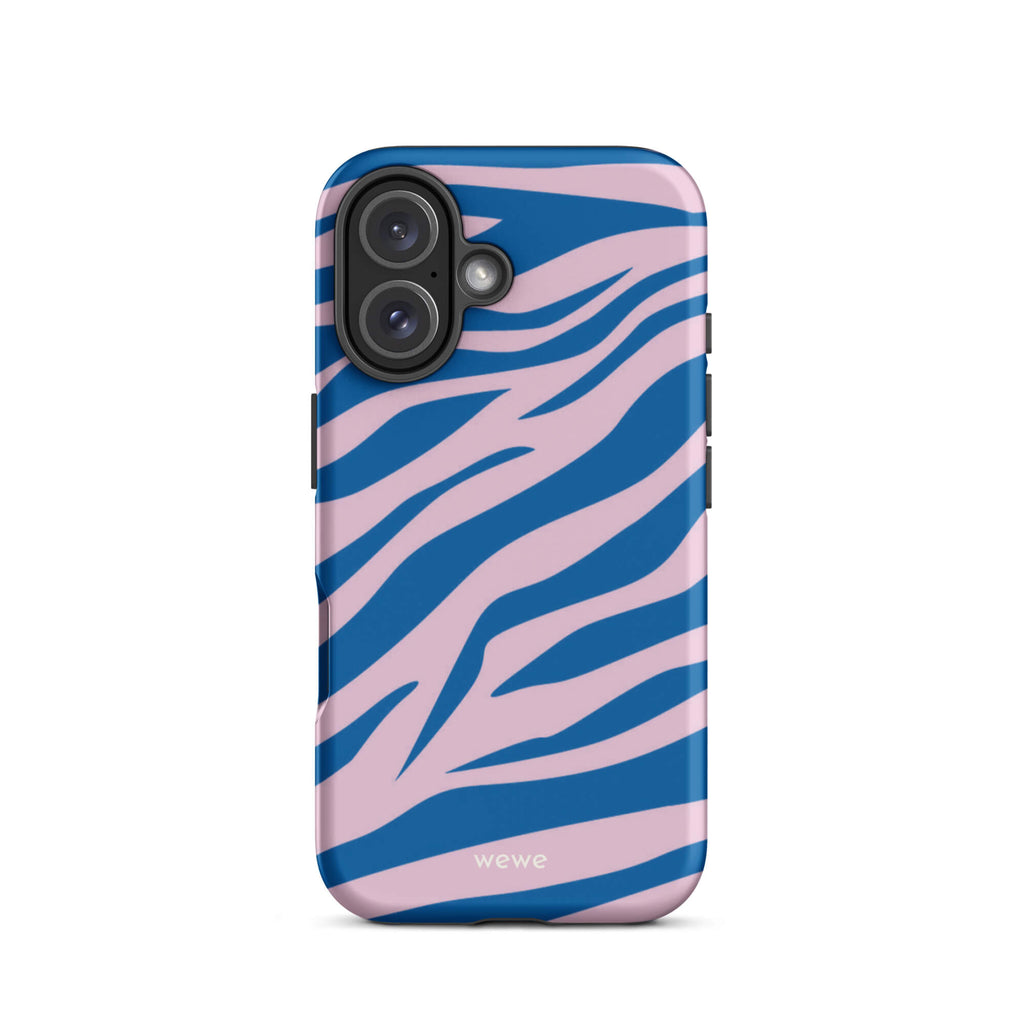 Custom blue morning brew iphone case 16 calm aesthetic.