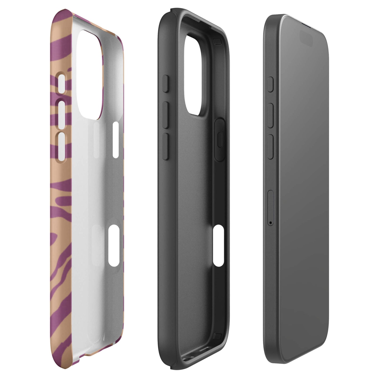 Custom golden foam iphone case 16 pro max slim protective.