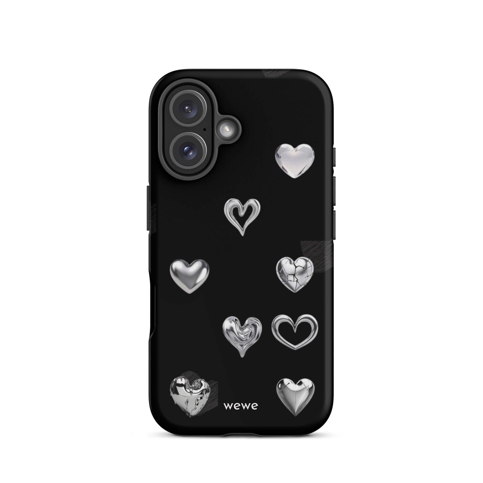 Custom noir gallery iPhone case 16 playful style.