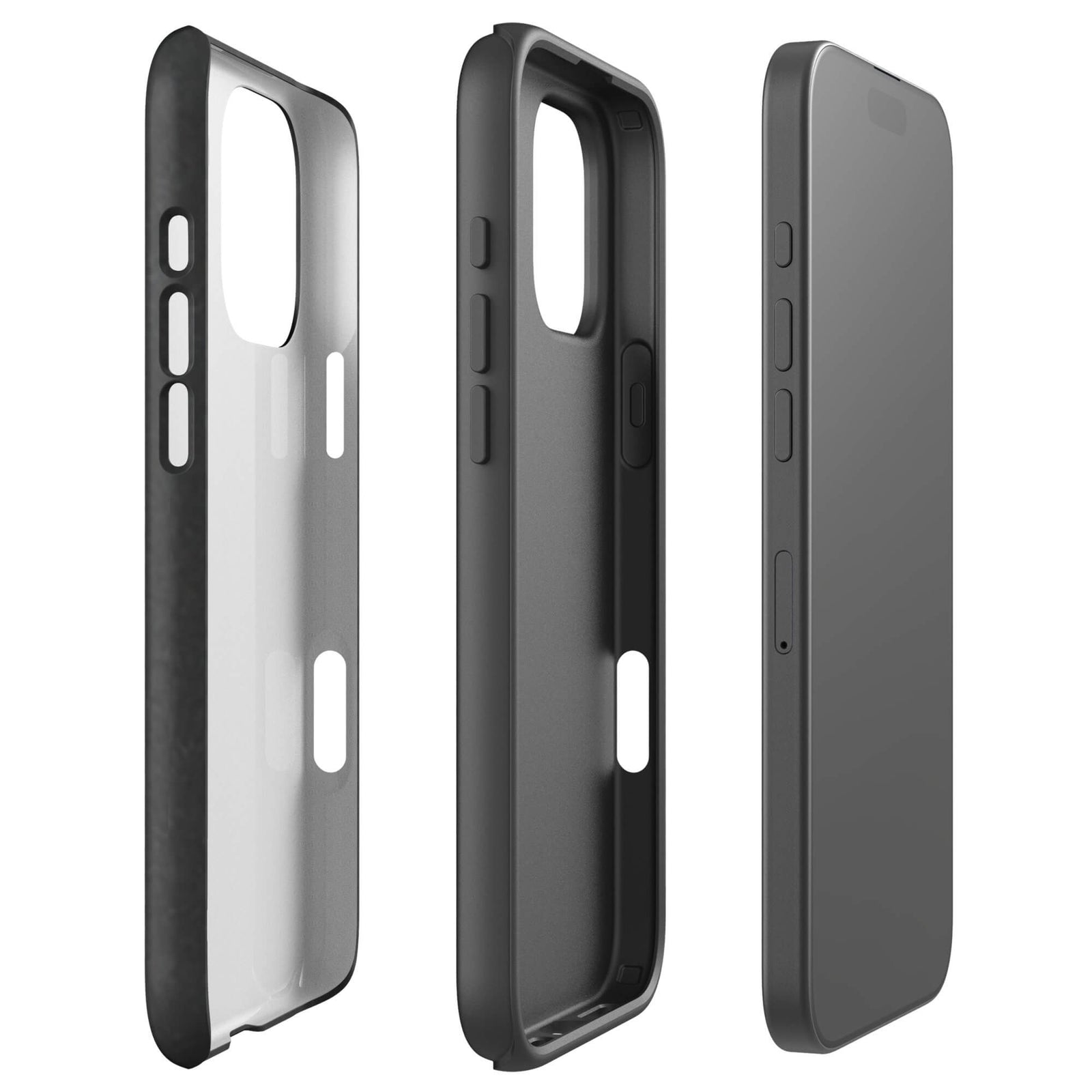 Cipher Energy black tough iphone case 16 pro max hip hop streetwear underground culture aesthetic wireless charging compatible