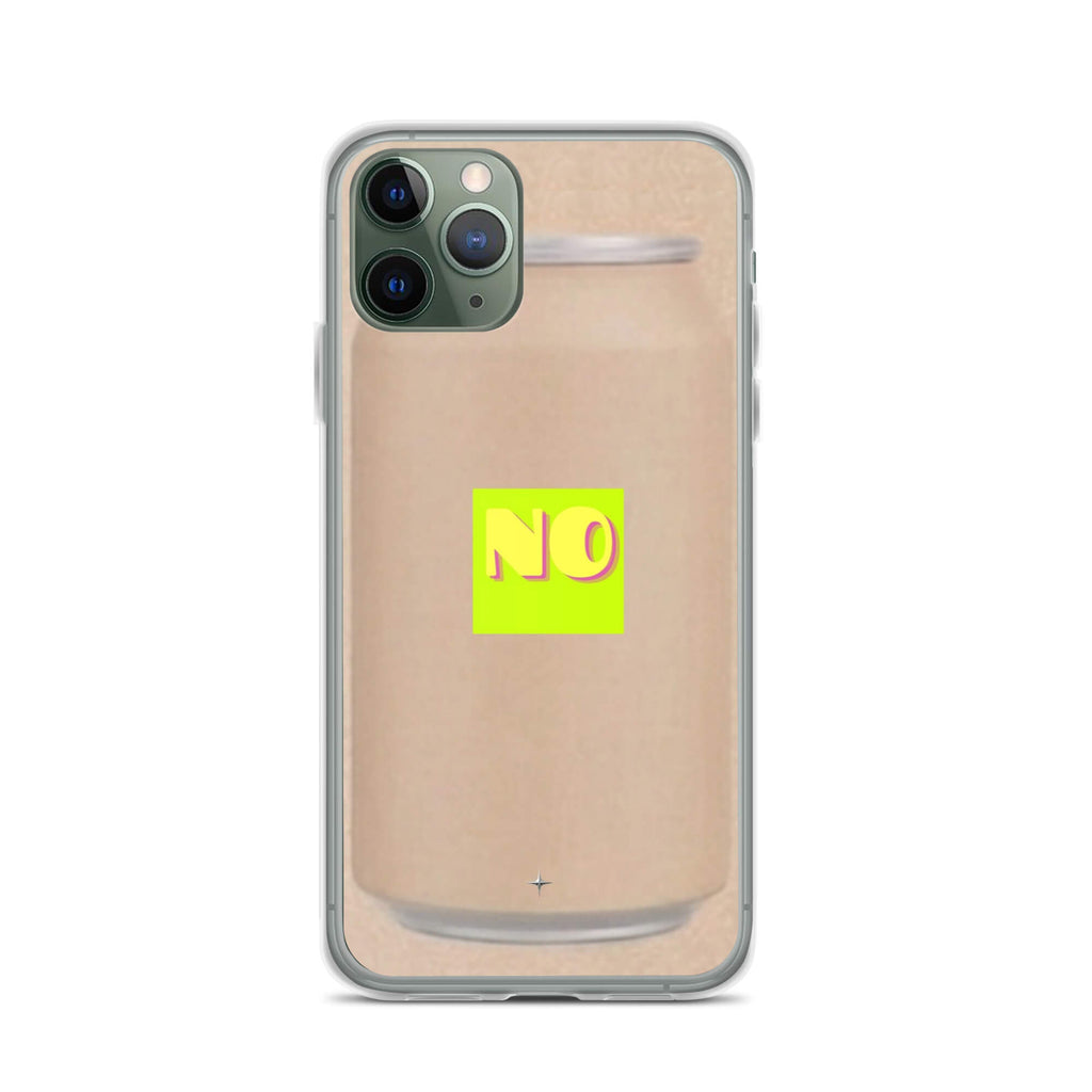 Cocoa State brown clear iphone case 11 pro minimal aesthetic warm tone clean design case