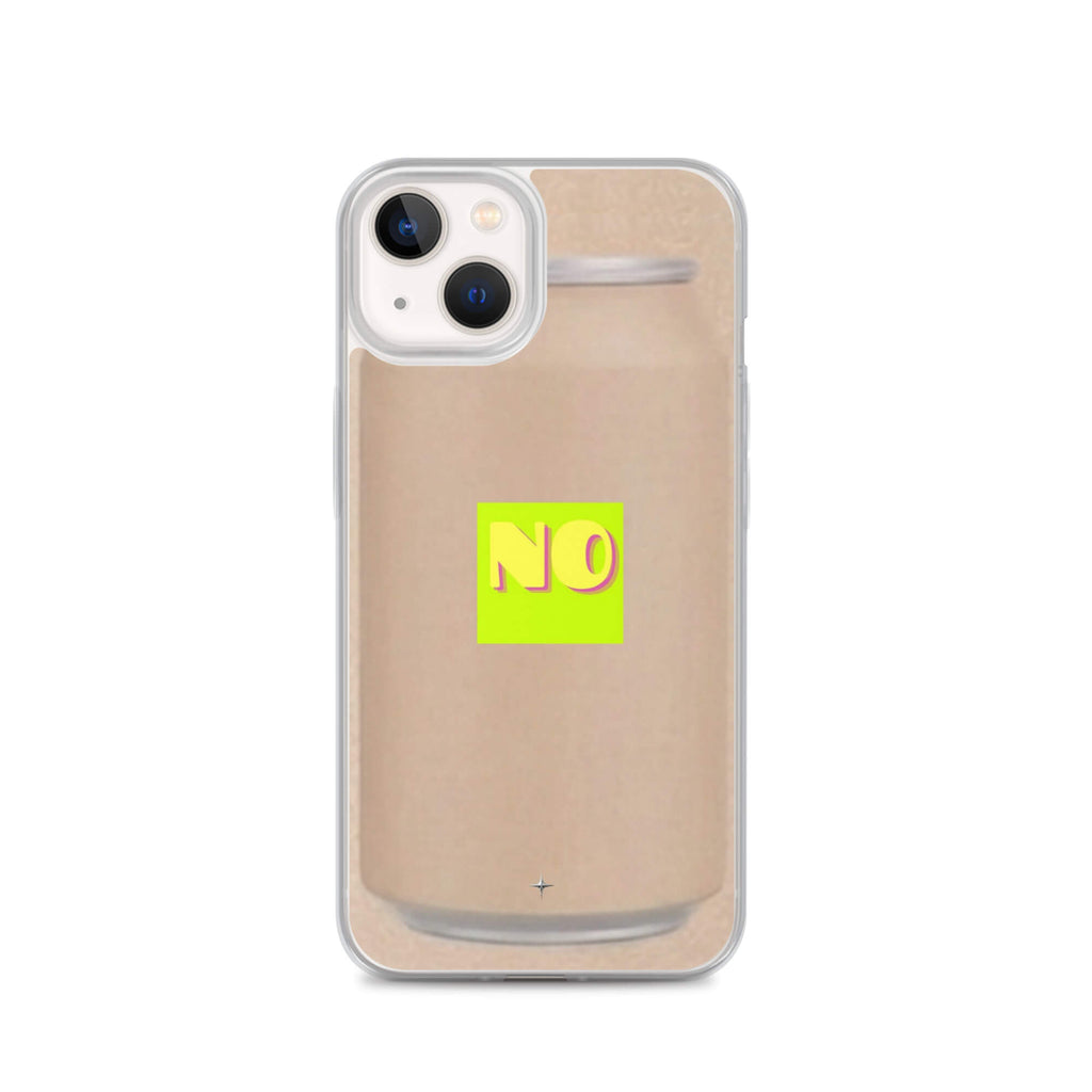 Cocoa State brown clear iphone case 13 minimal aesthetic warm tone clean design case