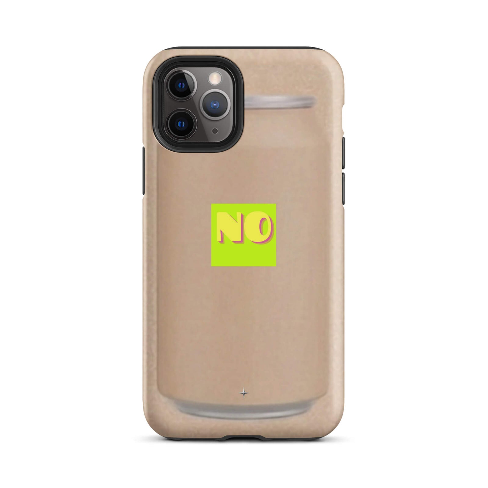 Cocoa State brown tough iphone case 11 pro minimal aesthetic warm tone clean design case