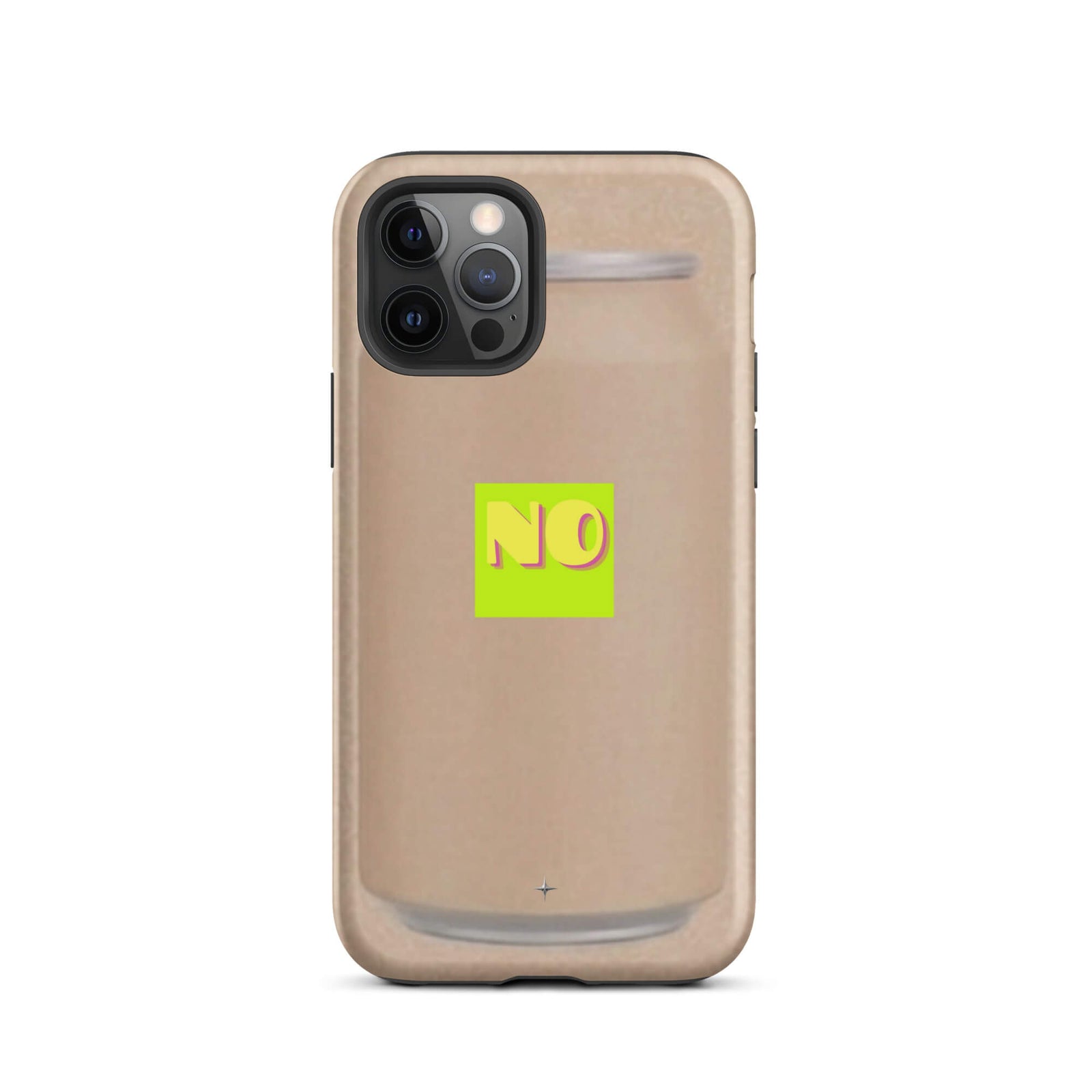 Cocoa State brown tough iphone case 12 pro minimal aesthetic warm tone clean design case