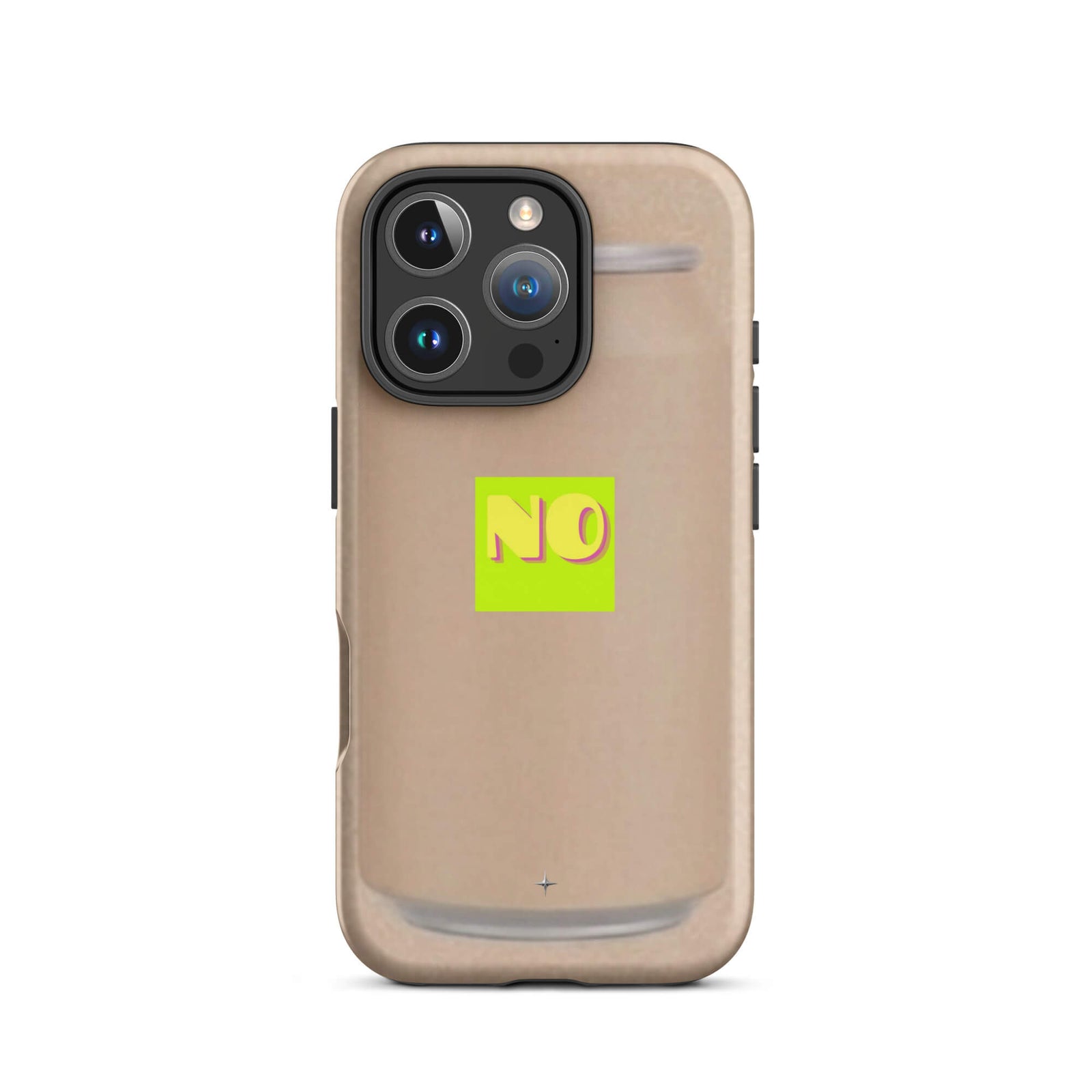 Cocoa State brown tough iphone case 16 pro minimal aesthetic warm tone clean design case