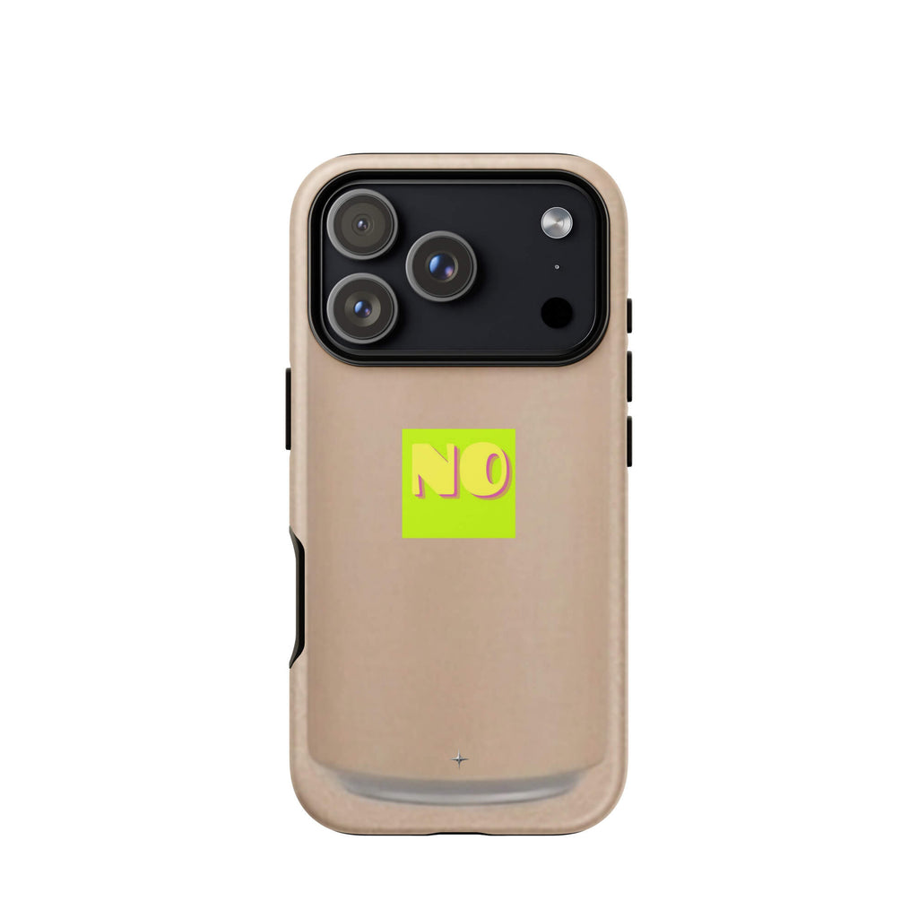 Cocoa State brown tough iphone case 17 pro minimal aesthetic warm tone clean design case