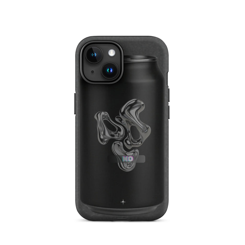 Faith In Chaos black tough iphone  case 15 dark streetwear aesthetic edgy graphic design case