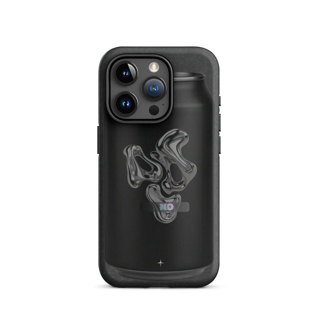 Faith In Chaos black tough iphone  case 15 pro dark streetwear aesthetic edgy graphic design case