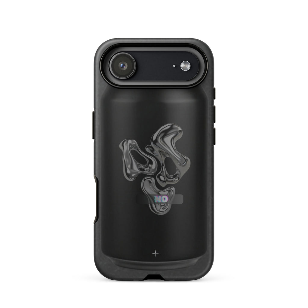 Faith In Chaos black tough iphone  case 17 air dark streetwear aesthetic edgy graphic design case