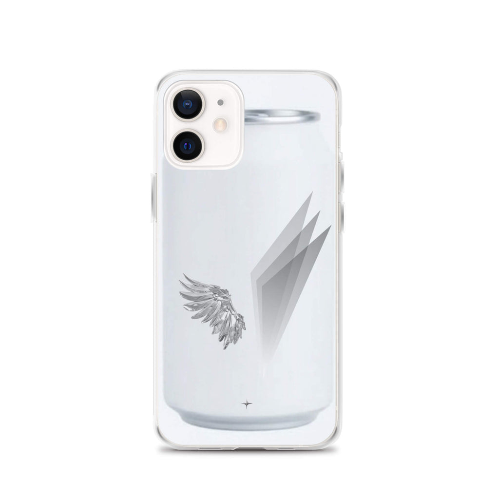 Form and Spirit white clear iphone 12 case minimal aesthetic clean modern design case