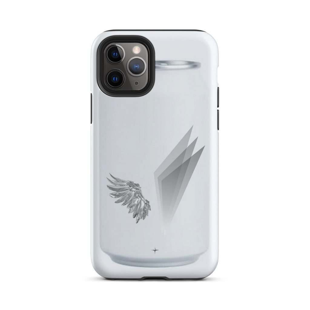 Form and Spirit white tough iphone 11 pro case minimal aesthetic clean modern design case