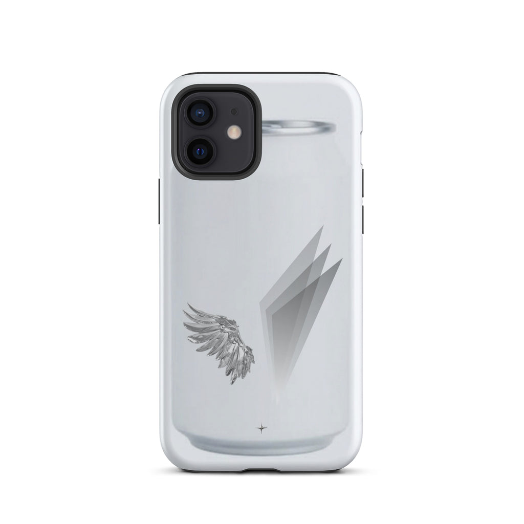 Form and Spirit white tough iphone 12 case minimal aesthetic clean modern design case