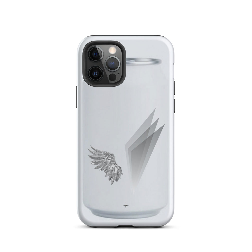 Form and Spirit white tough iphone 12 pro case minimal aesthetic clean modern design case