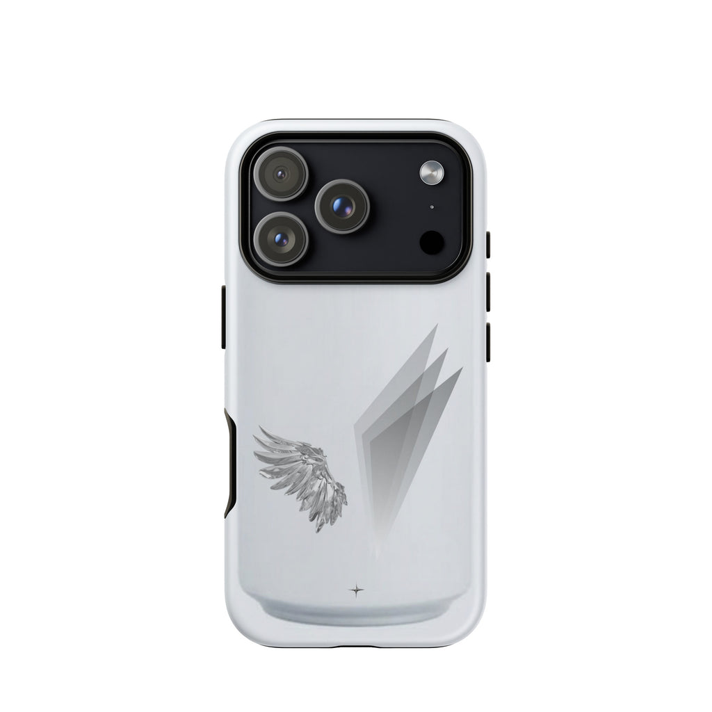 Form and Spirit white tough iphone 17  pro case minimal aesthetic gifts for her