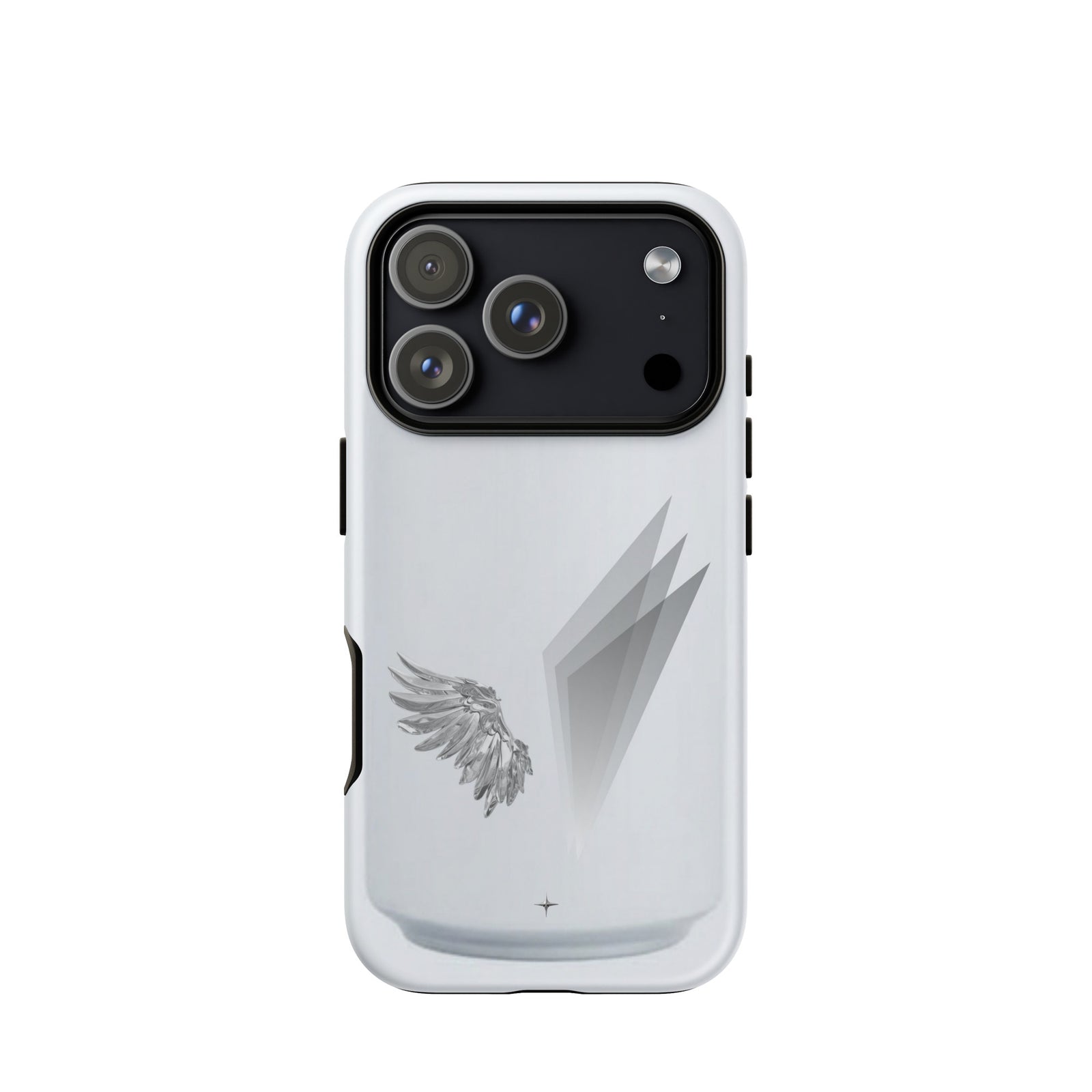 Form and Spirit white tough iphone 17  pro case minimal aesthetic gifts for her