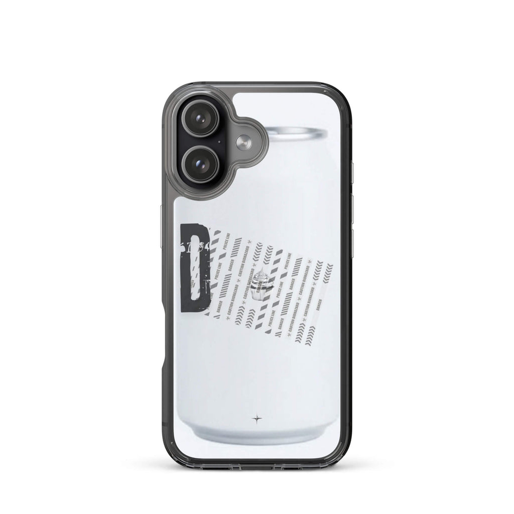 Ivory Architect white clear iphone case 17 geometric minimal design can-inspired aesthetic case