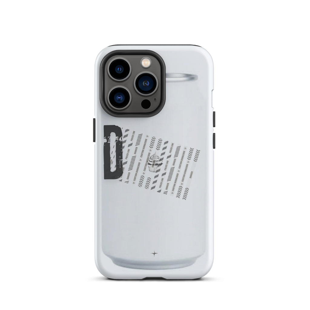 Ivory Architect white tough iphone case 13 pro geometric minimal design can-inspired aesthetic case