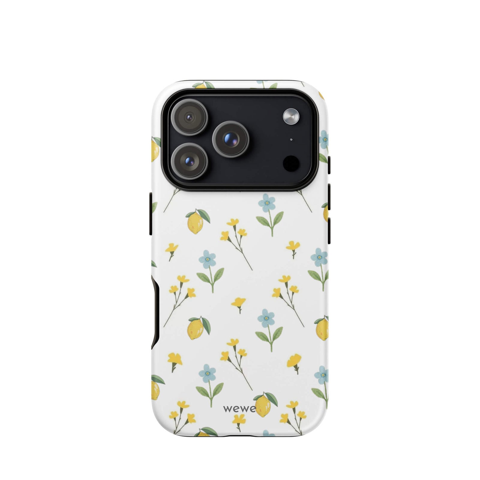 Custom fresh flower day iphone case 17 pro botanical bloom aesthetics.