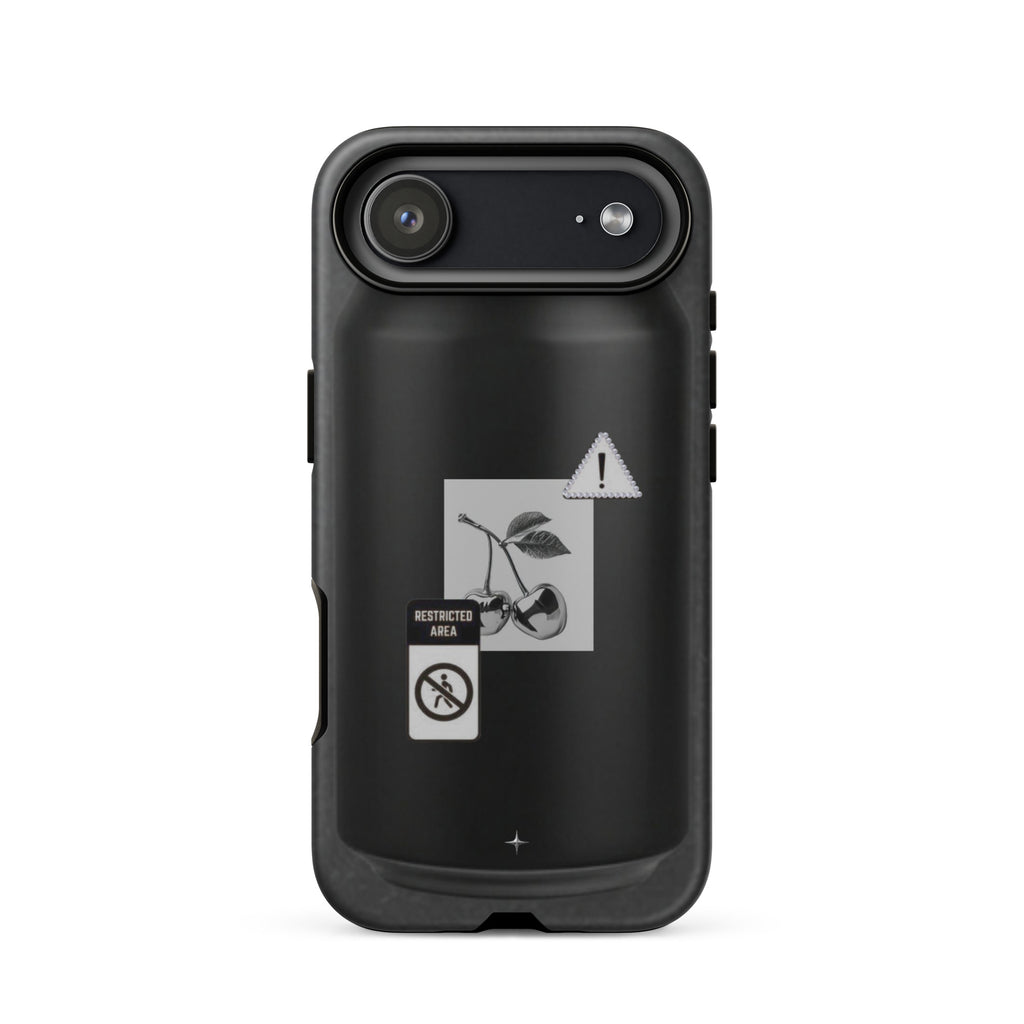 No System black tough iphone case 17 air anti system streetwear minimal dark aesthetic case