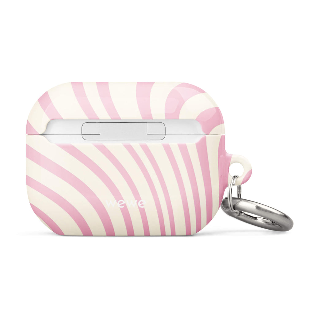 Custom sweet candy airpods case pro gen2 cute colorful design back view.  