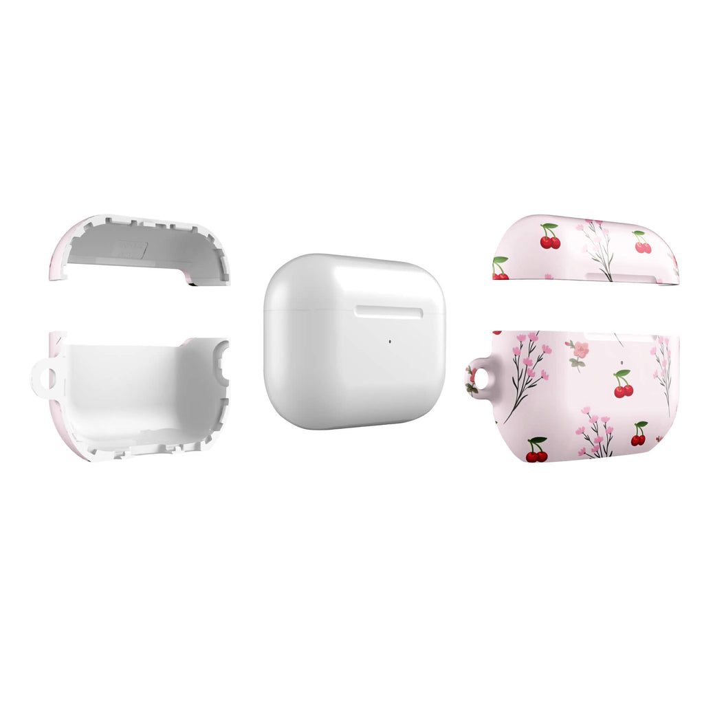 Custom bright floral AirPods case pro gen2 slim protective.