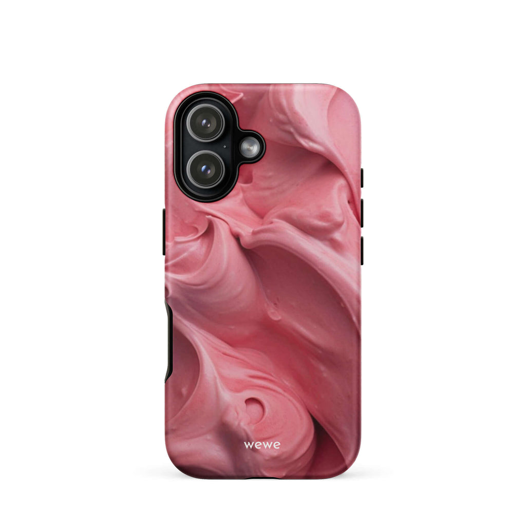 Custom berry sorbet iphone case 17 soft and warm design.